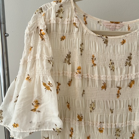 Rebecca Taylor floral mini dress - Picture 2 of 2